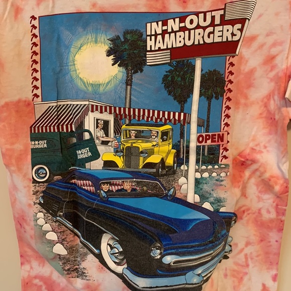 Vintage In N Out Tie Dye Shirt - Picture 4 of 7